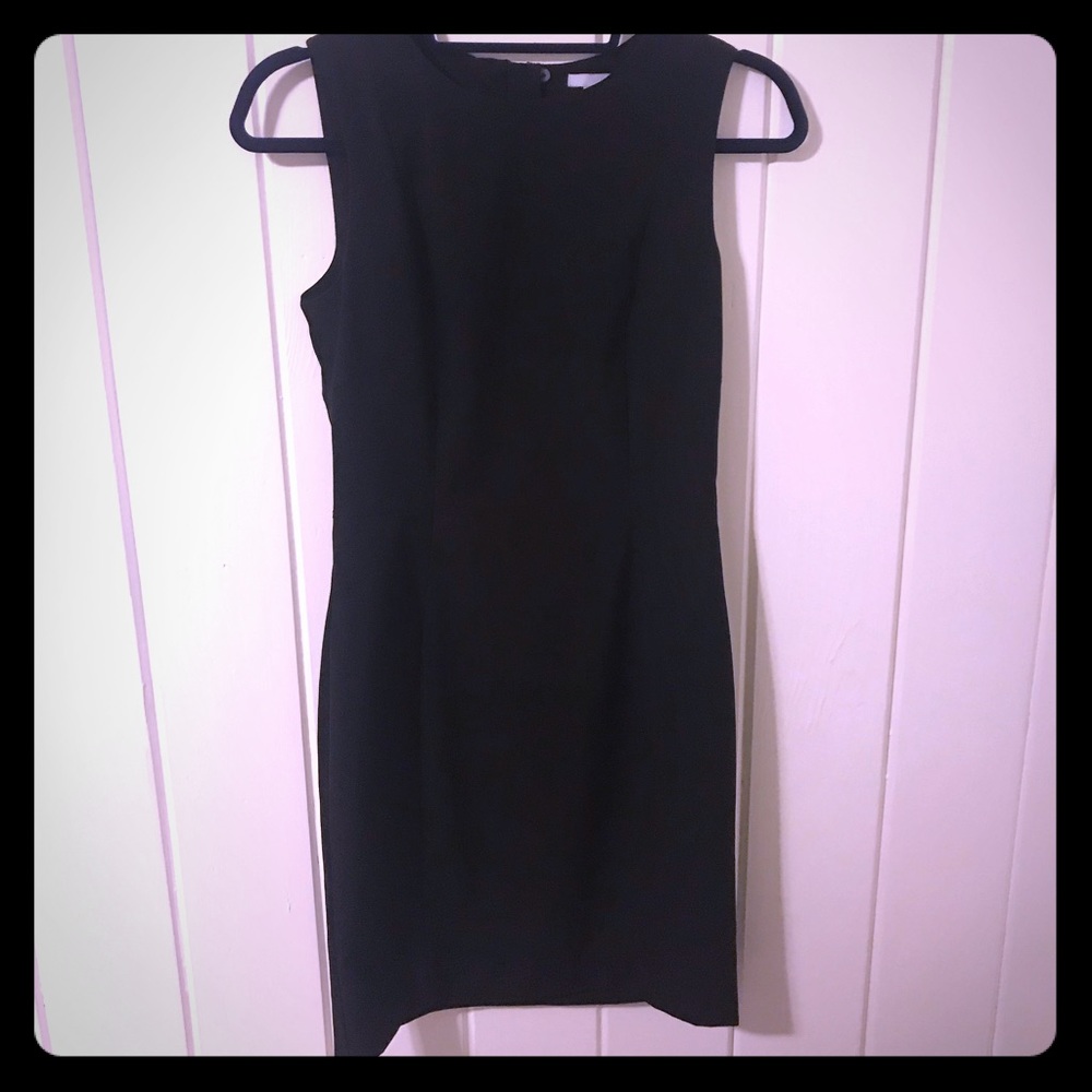 EUC H&M black work dress sz 6